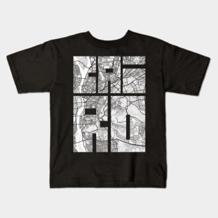 Cairo, Egypt City Map Typography - Light Kids T-Shirt